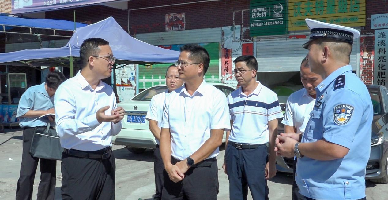 駱華慶率隊督導節前安全生產、道路交通安全及遂溪河整治工作1.png