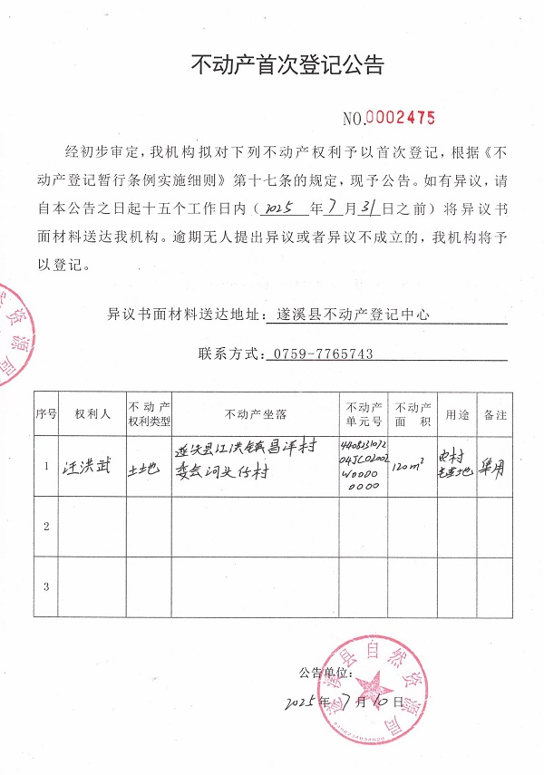 不動產首次登記公告（汪洪武）.jpg