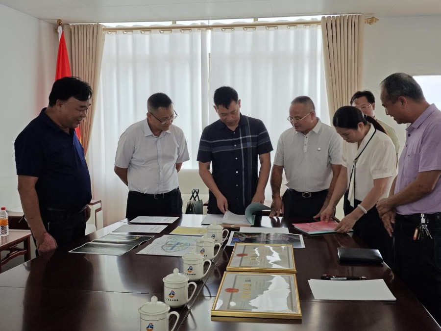 縣委常委朱凌靜率隊到港門鎮督查南海（明園）文旅項目情況